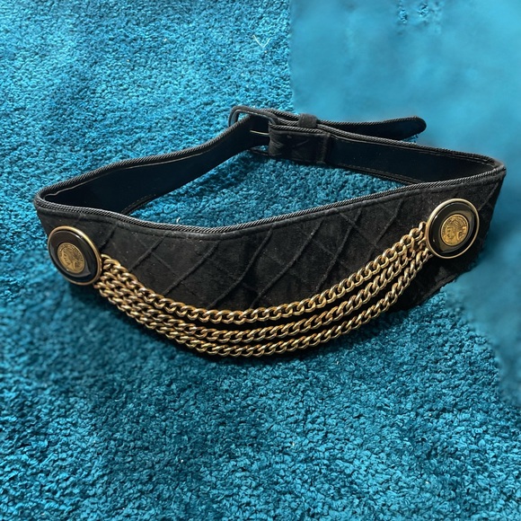 Vintage black belt - Picture 1 of 5
